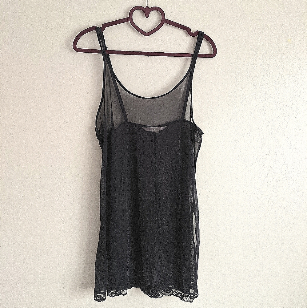 Victorias Secret Sheer Mesh slip